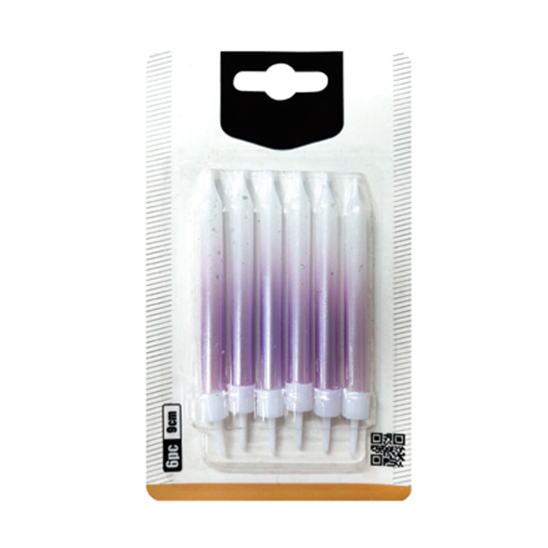 Lilin kecerunan telus empat warna