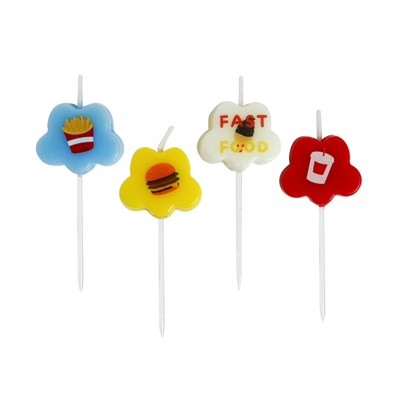 Lilin bercetak warna awan